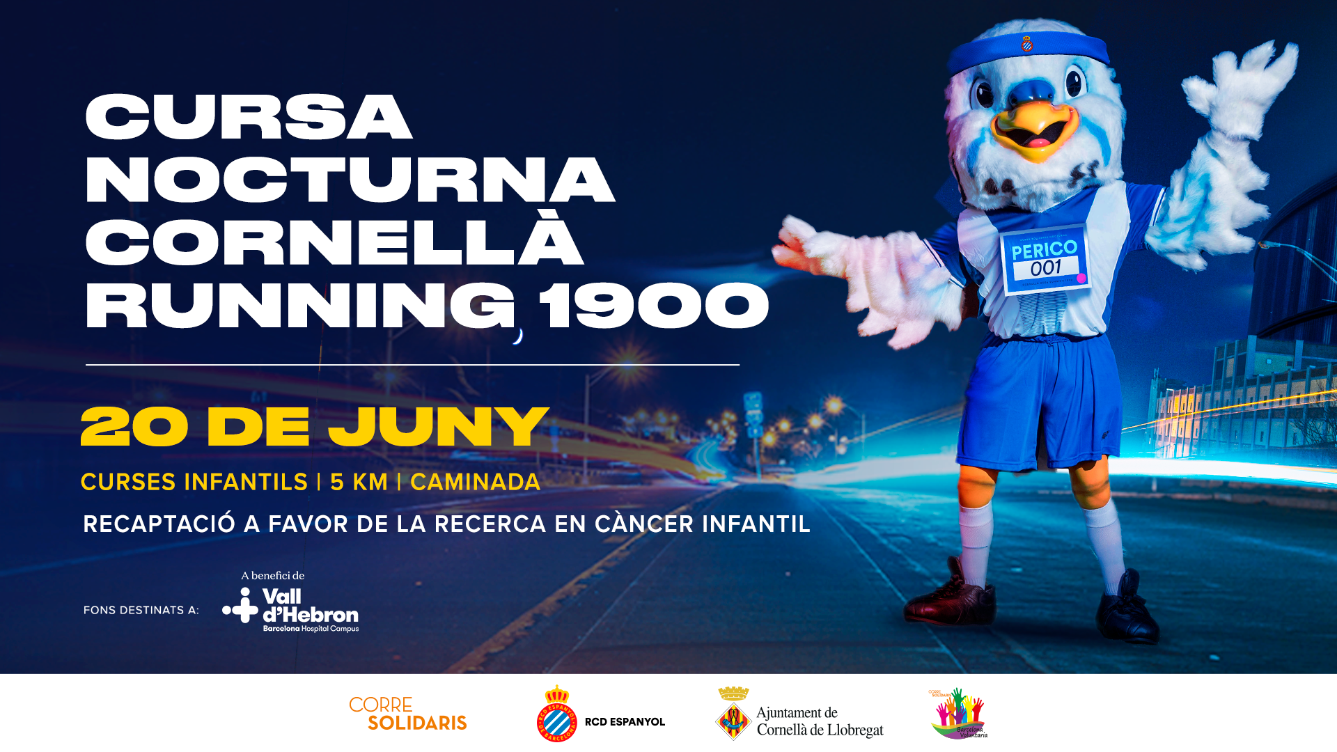 Torna la Cursa Nocturna Cornellà Running 1900