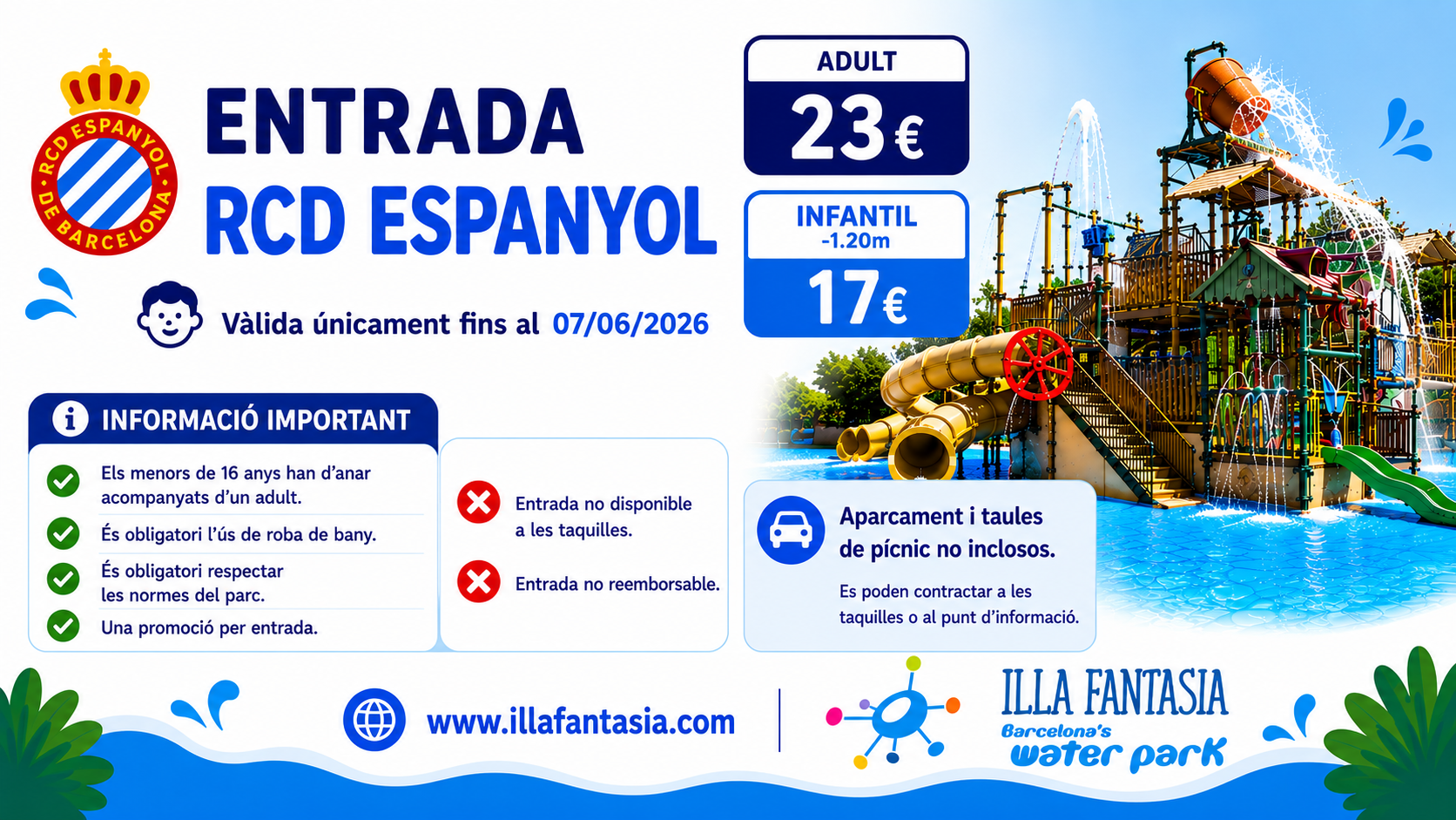 Promoción exclusiva en Illa Fantasia
