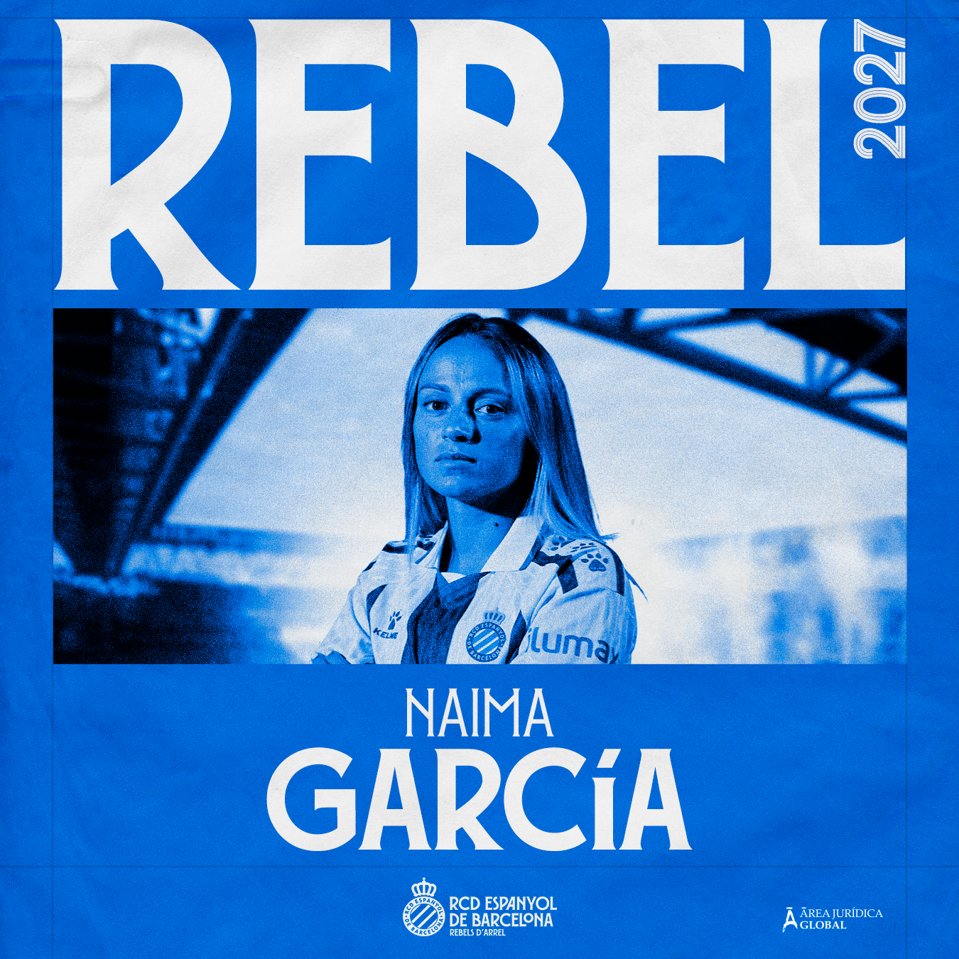 Naima García, Rebel hasta 2027