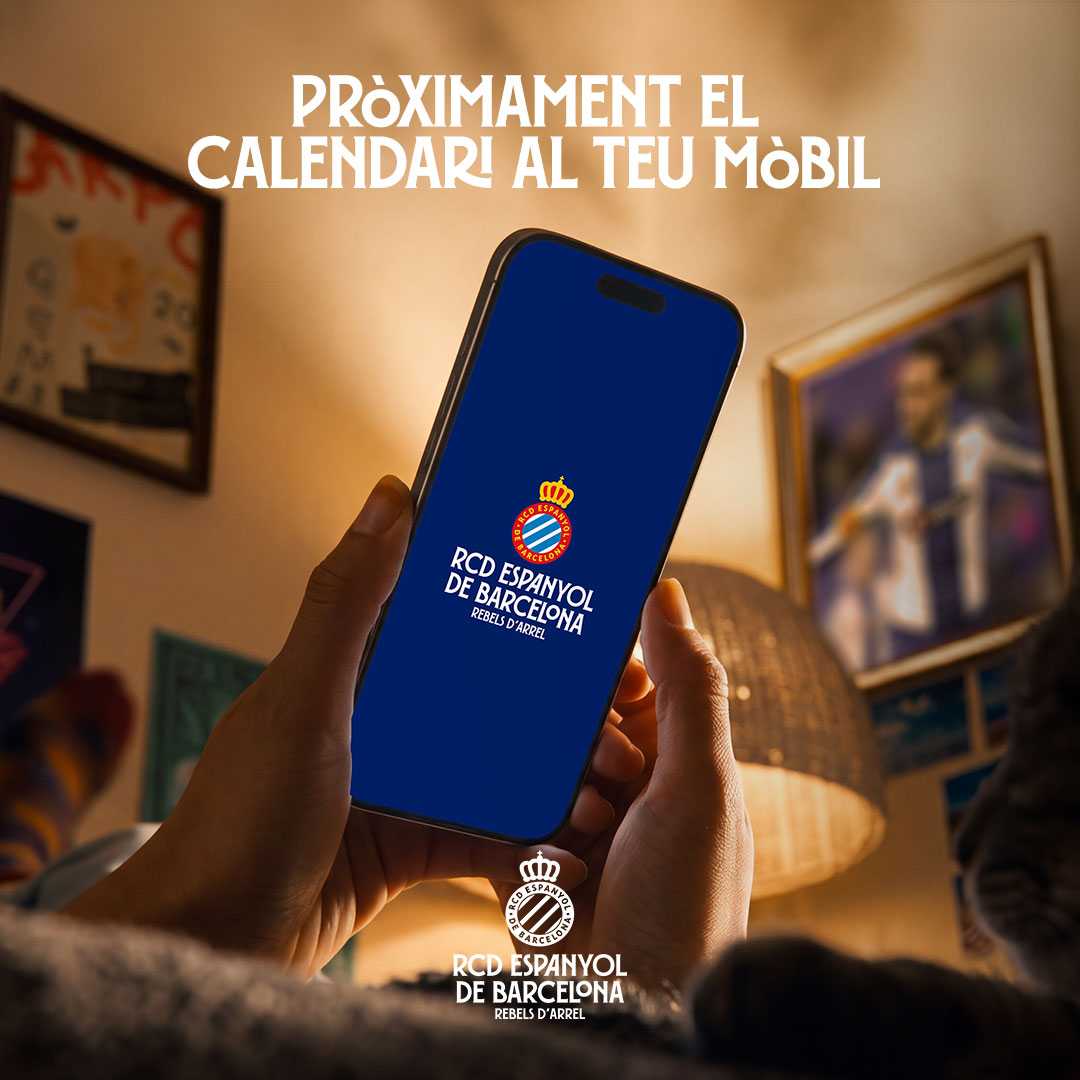 ¡Todos los partidos del RCD Espanyol, siempre a mano!