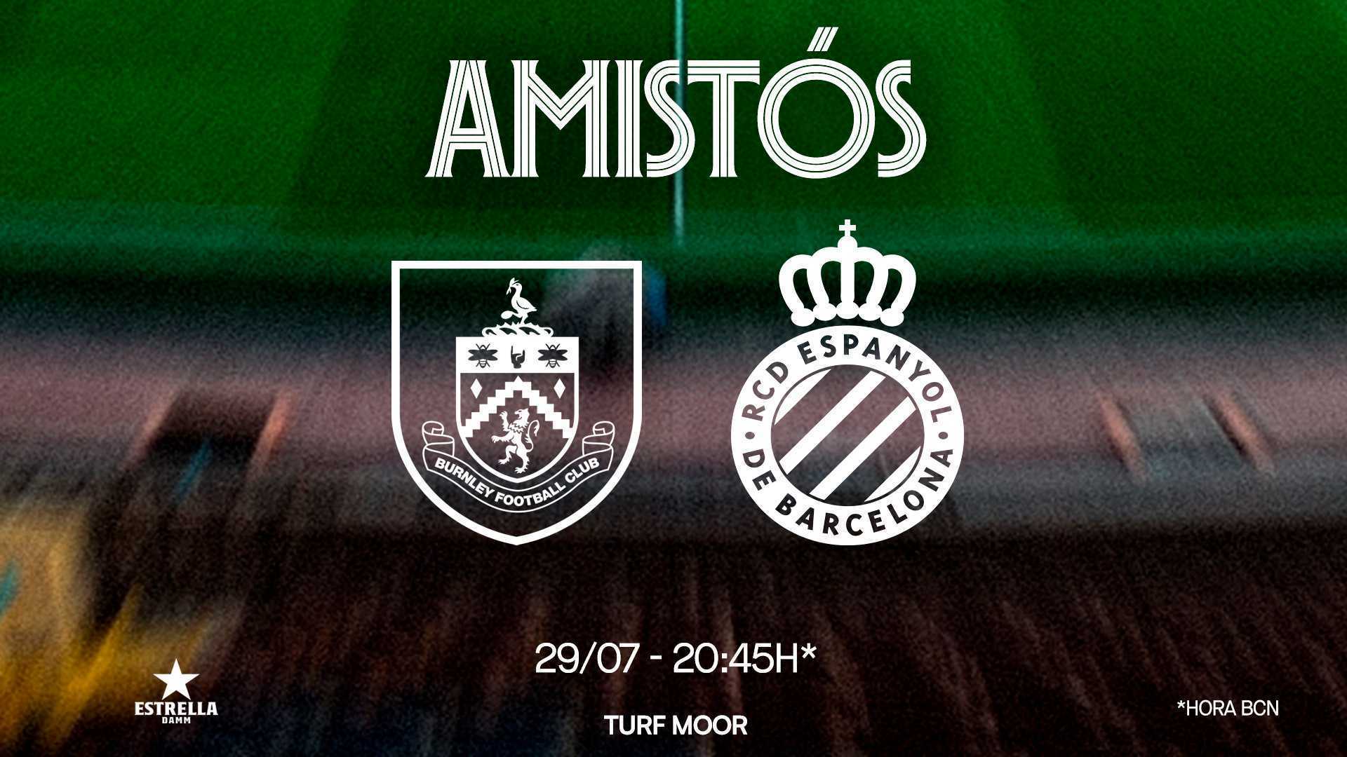 Estreno de la tercera equipación ante el Burnley FC