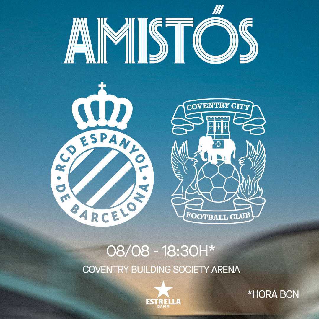 Entradas disponibles para el amistoso ante el Coventry City
