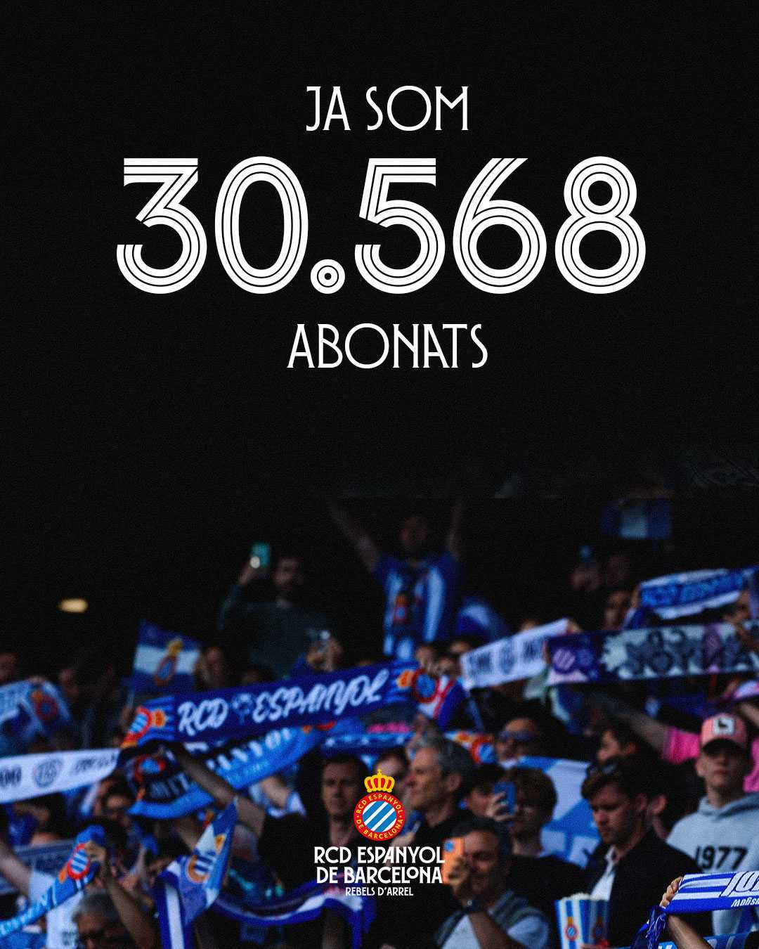¡Ya somos 30.568 abonados!