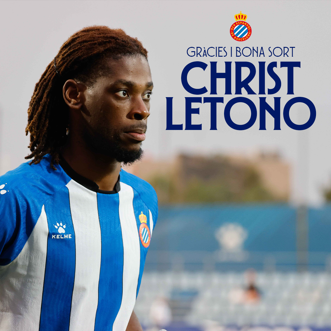 Christ Letono finaliza su etapa en el Espanyol