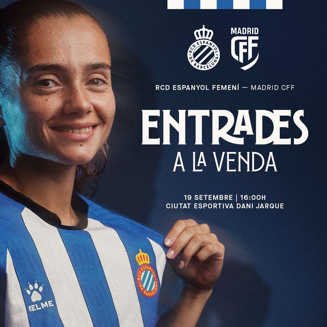 Entradas para el Espanyol Femenino - Madrid CFF