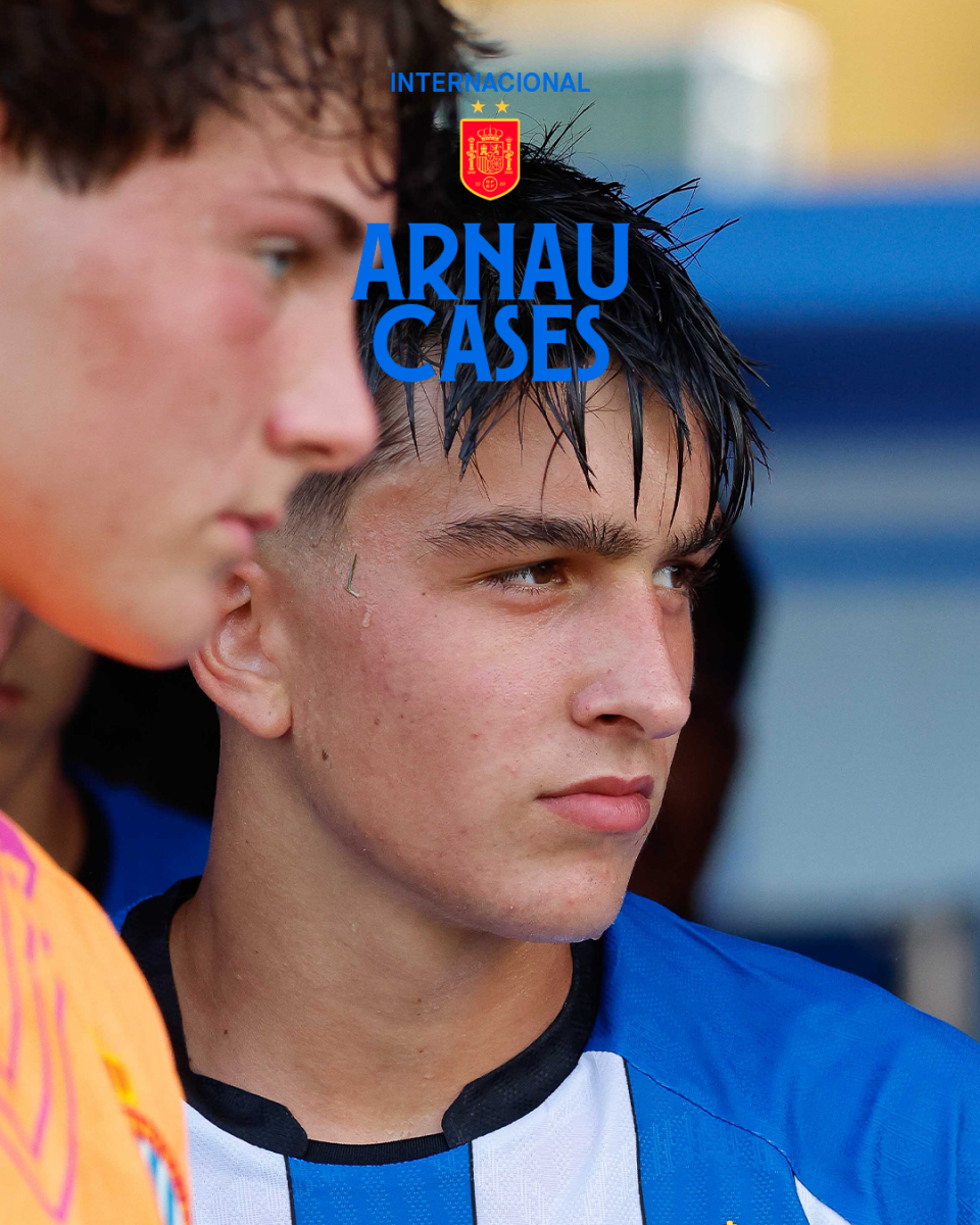 Arnau Casas named in Spain Under-18s squad
