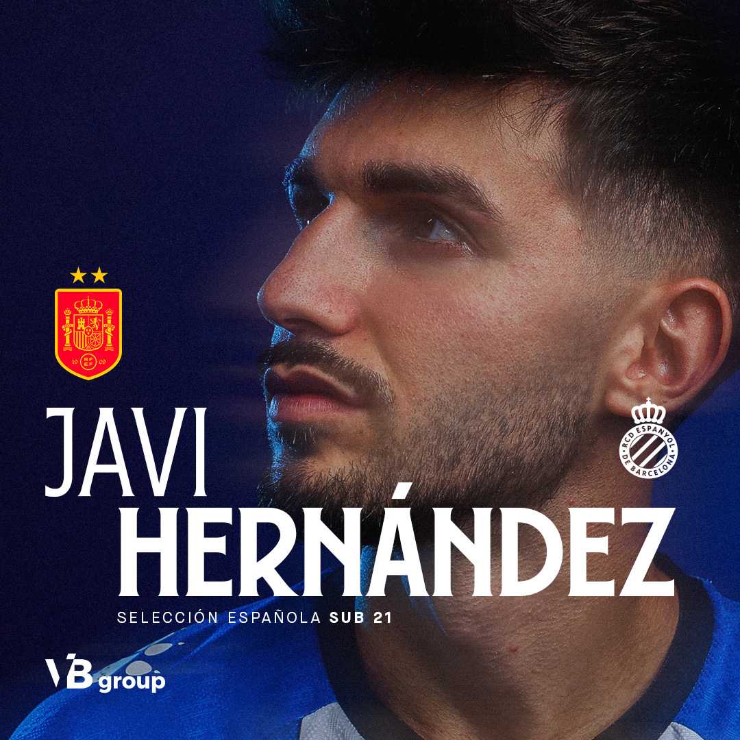 ... Y Javi Hernández, con la Sub-21