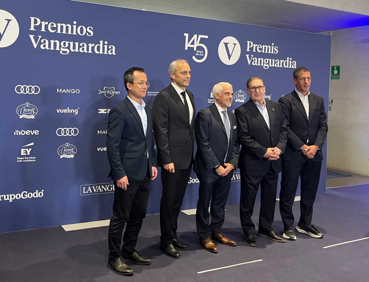 El RCD Espanyol, presente en los premios de La Vanguardia