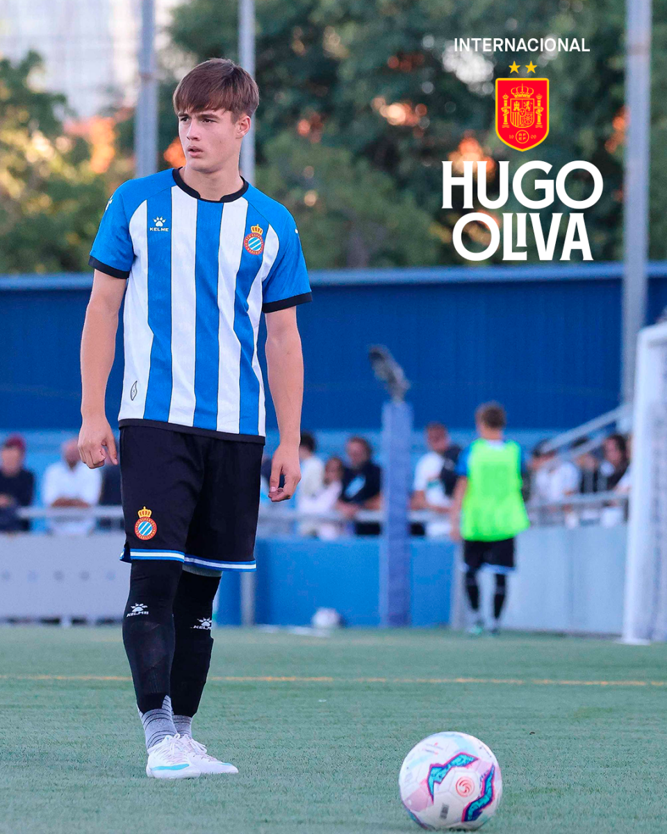 Hugo Oliva, convocado con la sub-16