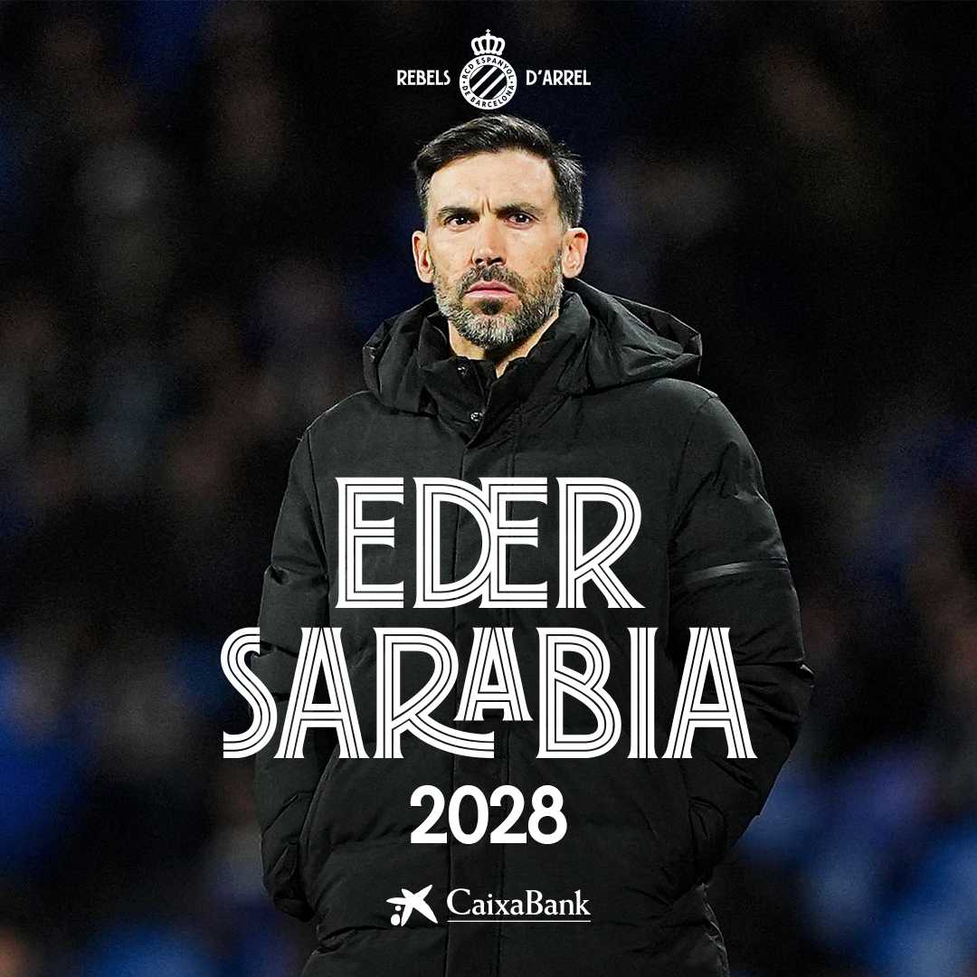 Eder Sarabia, nuevo entrenador del Espanyol